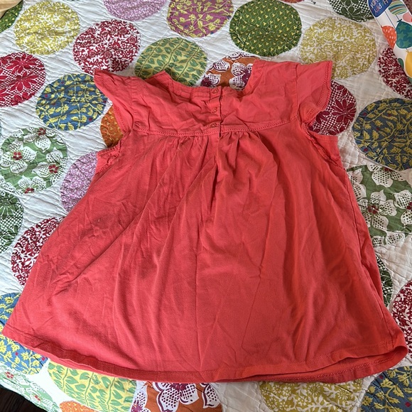 Beautiful Salmon Colored Short Sleeve Shirt by Gap Kids size XL - Picture 2 of 4